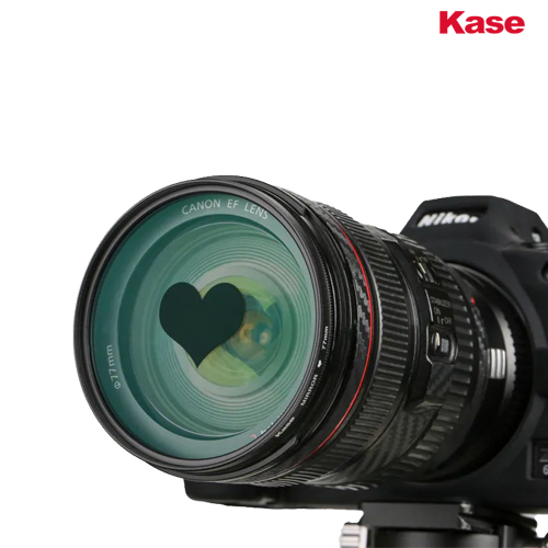 Kase Mirror Filter Heart Shape